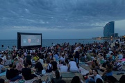 Festival en la playa «Cinema Lliure»