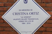 La placa de La Veneno